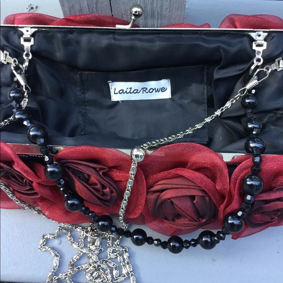 Vintage rosette clutch - Picture 4 of 4